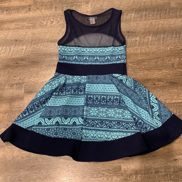 Girls blue dress - Picture 4 of 6